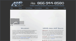 Desktop Screenshot of amp-sales.com