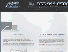 Tablet Screenshot of amp-sales.com